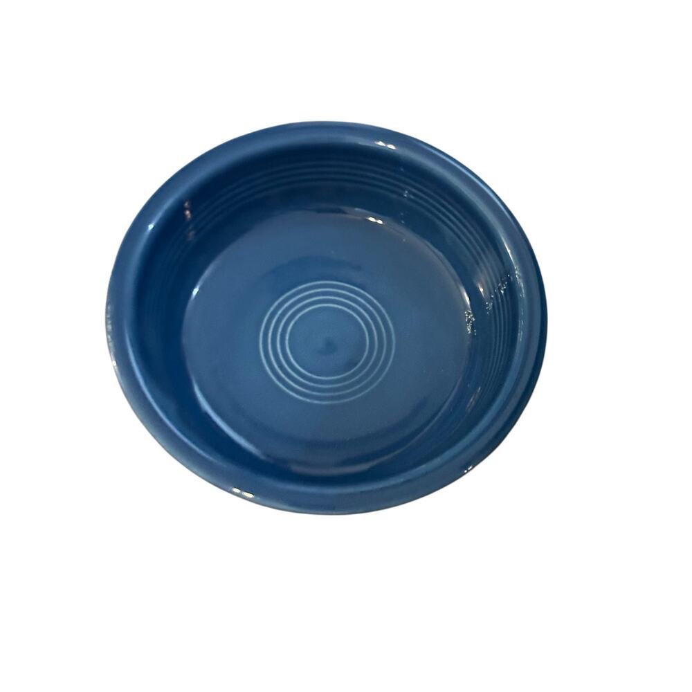 Vintage Fiestaware blue set 3 cereal Dessert Bowl HLC Fiesta cobalt